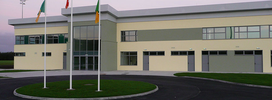 John Mitchels New Sports Complex, Tralee, Co. Kerry - internal and external painting completed by Total Paintworks Ltd, Ireland